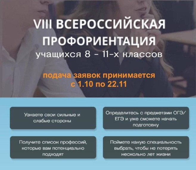 VIII Всероссийская открытая профориентация.
